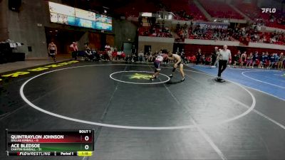 165 lbs Round 1 (8 Team) - Ace Bledsoe, Canyon Randall vs Quintraylon Johnson, Dallas Kimball