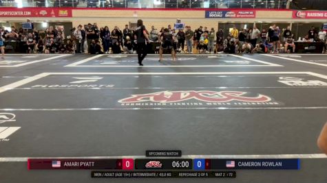 Amari Pyatt vs Cameron Rowlan 2024 ADCC Austin Open