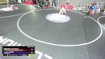 157 lbs Cons. Round 2 - Michael Kaloczy, Evergreen Valley Wrestling Club vs Alex Andre, California