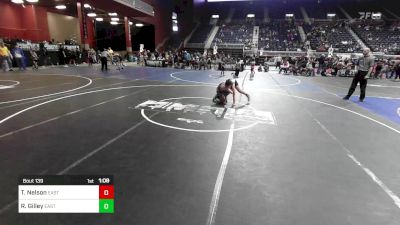 100 lbs Final - Teegan Nelson, Eastside United vs Roland Gilley, Eastside United