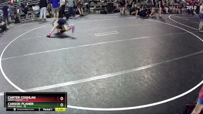 105 lbs Round 4 (6 Team) - Carson Planer, Indiana Gold vs Carter Coghlan, North Dakota 1