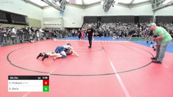 165-I lbs Round Of 16 - Colin Prokson, Upper Township vs Stanley Boris, .