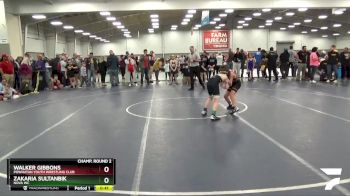 78 lbs Champ. Round 2 - Walker Gibbons, Powhatan Youth Wrestling Club vs Zakaria Sultanbik, Nova WC