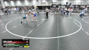 78 lbs Cons. Round 4 - Caleb Shipman, Young Guns Nashville Wrestling vs Abel Fisher, Sebolt Wrestling Academy