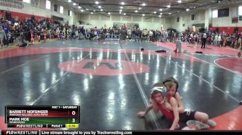 Round 5 - Barrett Nofsinger, Wabasha-Kellogg-Alma-Pepin vs Mark Moe, Minnewaska
