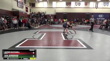 138 lbs Round 1 - Jayden Bucknell, NH/TV vs Tate Sherwood, Burlington Notre Dame