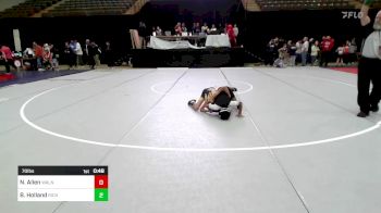 70 lbs Quarterfinal - Noah Allen, Walnut Grove Wrestling Club vs Brooks Holland, Richmond Hill Wrestling Club