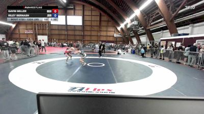 132A lbs 5th Place - Gavin Miller, Orchard/chestnut Ridge vs Riley Bernash, Journeymen