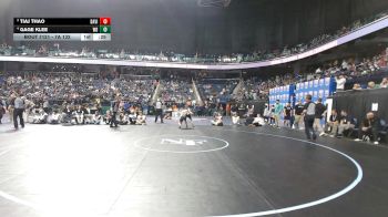 7A 132 lbs Cons. Semi - Gage Klee, Weddington High School vs Tiaj Thao, Davie