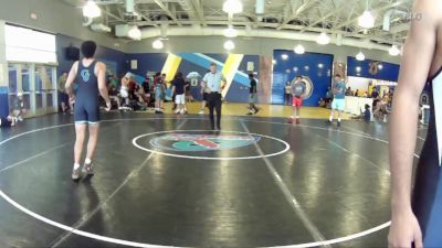 157 lbs Round 6 (8 Team) - Elijiah Burch, Eagles WC vs Yomaliel Rodriguez, Soldier City