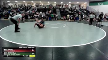 126 lbs Semifinal - Mat Prine, Immortal Athletics vs Ian Giancola, Next Level Training Academy