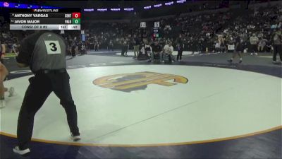 175 lbs Consi Of 8 #2 - Anthony Vargas, Central (CS) vs Javon Major, Paloma Valley (SS)