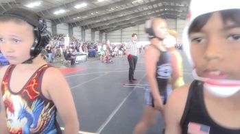 69 lbs Quarterfinal - Rudy Mcallister, Juggernaut WC vs Zeryn Gomez, Valley Bad Boys