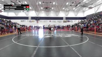 Boys 146 lbs Semifinal - Wyatt Williams, Chico Boys vs Mikey Houck, Las Plumas Boys