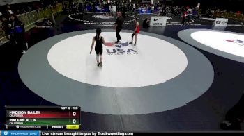 110 lbs Cons. Semi - Malean Aclin, California vs Madison Bailey, California