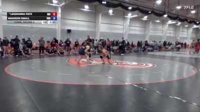 138 lbs Cons. Round 4 - Madison Small, Trine vs Leighanna Patz, Baker