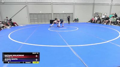 126 lbs Placement Matches (8 Team) - Nathan Walkowiak, Michigan vs Boden Banta, Idaho