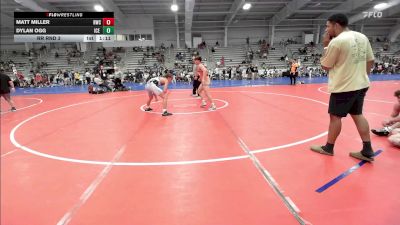160 lbs Rr Rnd 3 - Matt Miller, Raider Wrestling Club vs Dylan Ogg, ICE Wrestling Gold