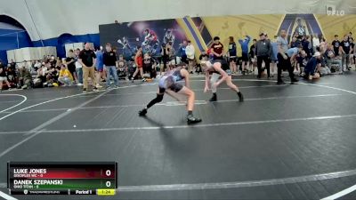 106 lbs Round 1 (8 Team) - Luke Jones, Disciples WC vs Danek Szepanski, Ohio Titan