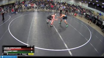 126 lbs Cons. Round 3 - Raymond Cavey, Florida vs Jacob Christianson, Washington