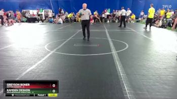 80 lbs Round 2 (8 Team) - Kamden Deshon, Neighborhood Wrestling vs Greyson Boner, Dayton Bandits
