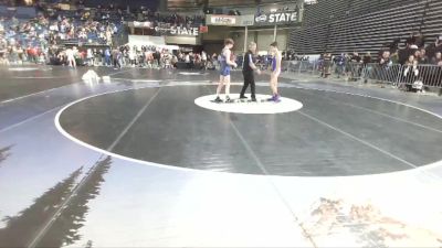 126 lbs Champ. Round 1 - Kyler Nelson, Askeo International Mat Club vs Alexzander DePass, Ferndale Force Wrestling Club