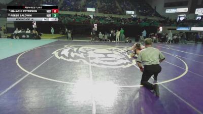 190 lbs Round Of 16 - Malachi Peterson, Westside vs Reese Baldwin, North Augusta