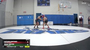 185 lbs Champ. Round 2 - Autumn Martinez, Mountain Home vs Riana Walter, Canyon Ridge