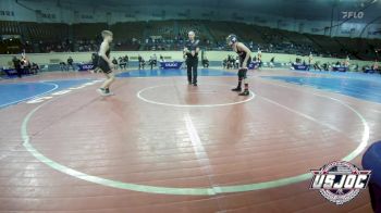 100 lbs Consolation - Anson Lastinger, Cardinal Wrestling Club vs Jett Sisemore, Team Tulsa Wrestling Club