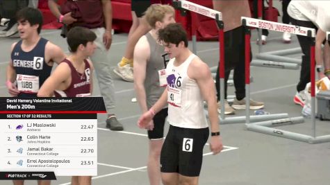 Men's 200m, Finals 18