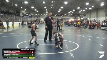 112 lbs Cons. Round 3 - Dominic Celeskey, Onsted WC vs Weston McColley, Jonesville Youth WC