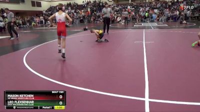 PW-11 lbs Semifinal - Leo Flexsenhar, East Buchanan Mat Club vs Mason Ketchen, VS Viking Wrestling Club