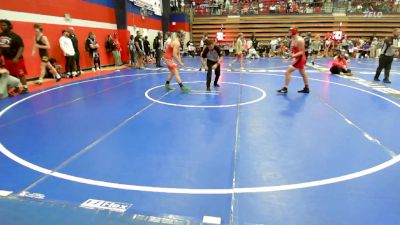 150 lbs Quarterfinal - Ayden Collins, Verdigris vs Alex Lopez, Van Buren High School