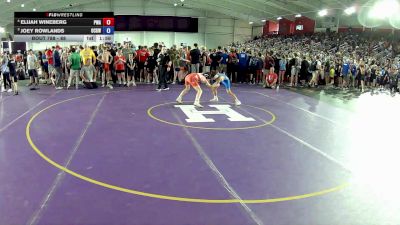 92 lbs Cons. Semis - Elijah Wineberg, Prodigy Wrestling Academy vs Joey Rowlands, Ohio Crazy Goats Wrestling