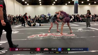 Jett Thompson vs Jonnatas Gracie 2025 ADCC San Diego Open