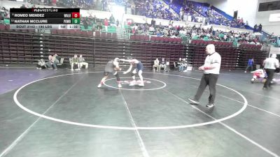 190 lbs Quarterfinal - Romeo Mendez, Walhalla vs Nathan McClure, Powdersville
