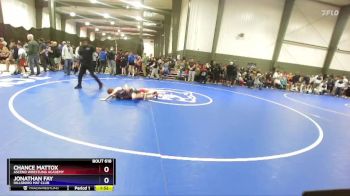 98 lbs Round 2 - Chance Mattox, Ascend Wrestling Academy vs Jonathan Fay, Hillsboro Mat Club