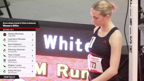 Women's 800m, Finals 1