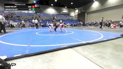 72 lbs Rr Rnd 3 - Caden Miller, Fort Gibson Youth Wrestling vs Lincoln Pilant, Elite Wrestling Academy