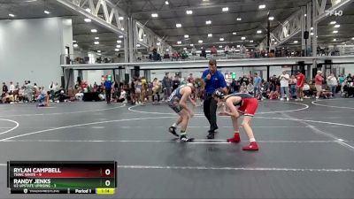 120 lbs Round 6 (8 Team) - Rylan Campbell, TNWC White vs Randy Jenks, U2 Upstate Uprising