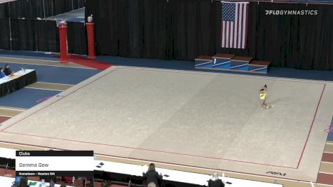 Gemma Gow - Clubs - 2021 Rhythmic Elite Qualifier