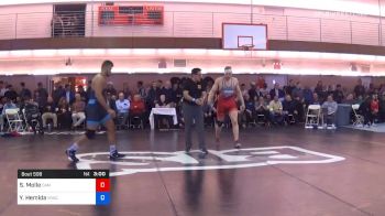 125 kg Quarterfinal - Sean Molle, Canada vs Youssif Hemida, New York Athletic Club