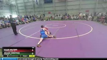 120 lbs Semis & 1st Wrestleback (8 Team) - Kyler Walters, Minnesota Blue vs Brodie Christmas, Alabama