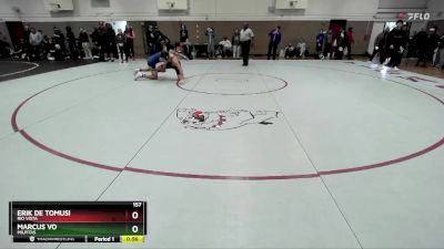 157 lbs Cons. Round 1 - Erik De Tomusi, Rio Vista vs Marcus Vo, Milpitas