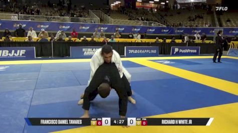 Richard H White Jr vs Francisco Daniel Tavares 2026 Pan Jiu Jitsu IBJJF Championship