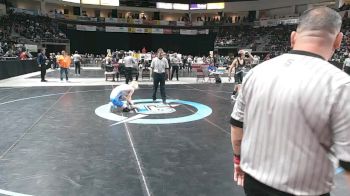 5A 138 lbs Semifinal - Lorenzo Gallegos, Volcano Vista vs Justin Owens, Carlsbad