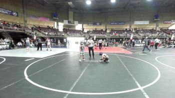 58 lbs Rr Rnd 4 - Mila Gutierrez, Top Rank Hammers vs Aubrey Smith, Montrose Elite