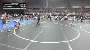 78 lbs Consolation - Dominic Gustamantes, Montezuma-Cortez Middle School vs Lyle Rawson, Teller Takedown WC