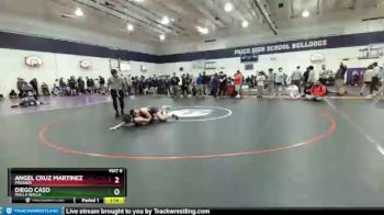 132 lbs Champ. Round 1 - Angel Cruz Martinez, Prosser vs Diego Caso, Walla Walla