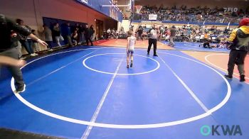 55 lbs Rr Rnd 1 - Asher Collier, Sperry Wrestling Club vs Tate Parker, Pryor Tigers